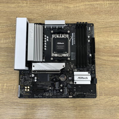 【津ラッツ店】中古  ASRock B650M Pro X3D WiFi (B650 AM5 mATX DDR5) 4990001215 