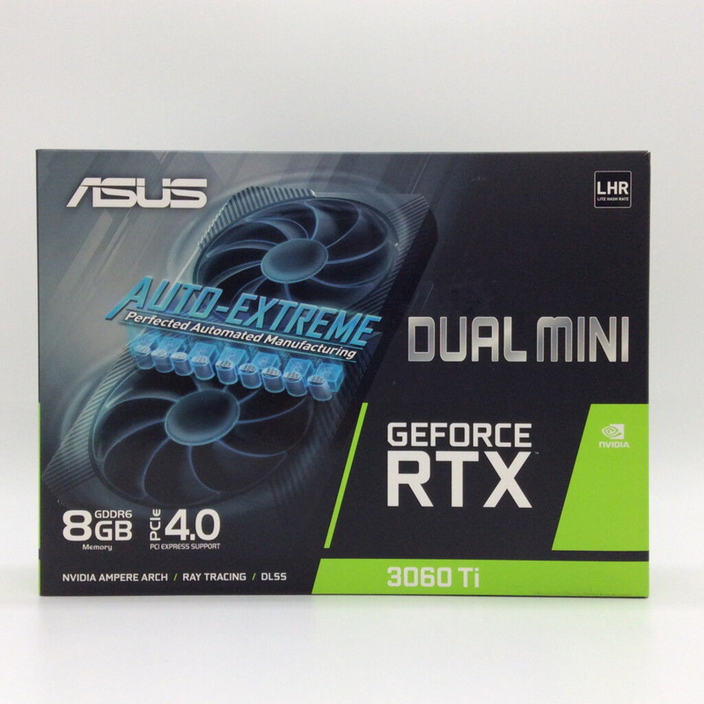 中古 ASUS DUAL-RTX3060TI-O8G-MINI-V2 (RTX3060Ti 8GB) 175521