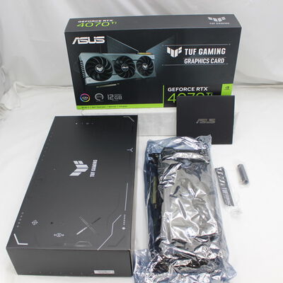 【通販センター】中古  ASUS TUF-RTX4070TI-12G-GAMING (RTX4070Ti 12GB) 154195 