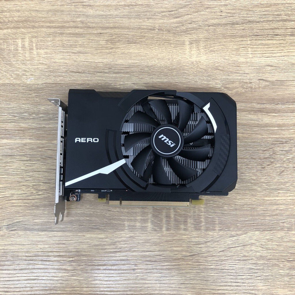 中古 MSI GeForce GTX 1650 AERO ITX 4G OC(GTX1650 4G GDR5) 139574