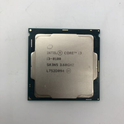 【大分店】中古  INTEL Core i3 8100 (1151/3.60GHz/6M/C4/T4) 136202 