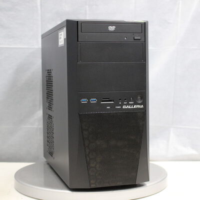 中古  THIRDWAVE GALLERIA KTM(AMD Ryzen 5 2600/32GB/SSD512GB/DVD-ROM/NVIDIA GeForce GTX 1050 Ti 4GB/W11H64 MAR) 177017 