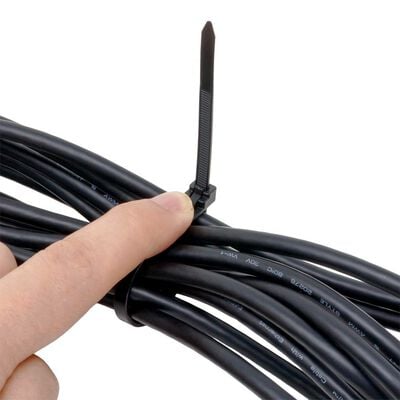 AINEX  KC-017 (リユーサブルケーブルバンド 20cm ブラック) 