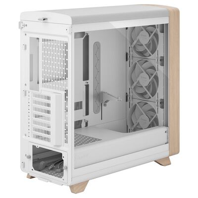 Fractal Design  Summit Chalk White TG Clear Tint FD-C-SUM1A-02 (E-ATX ガラスパネル ホワイト) 