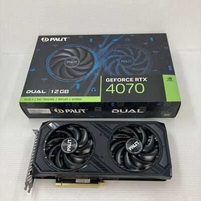 【秋葉原本店】中古  Palit NED4070019K9-1047D (RTX4070 12GB) 157123 