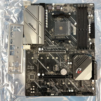 【博多店】中古  ASRock X570 Phantom Gaming 4 (X570 AM4 ATX DDR4) 140055 