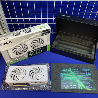 【横浜駅前店】中古  Palit NE7506TU19P1-GB2062M (RTX5060Ti 8GB WHITE OC) 188962 