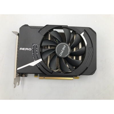 【水戸赤塚店】中古  MSI GeForce RTX 3060 Ti AERO ITX　8GB　OC　LHR (RTX3060Ti 8GB) 4680003039 