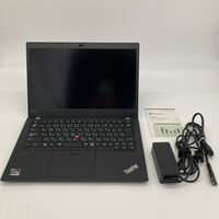 中古  LENOVO ThinkPad X13 (AMD Ryzen 5 Pro 4650U 2.10GHz/32GB/SSD256GB/-/オンボード/13.3/1920x1080/Wi-Fi/WEBCAM/W11P/Microsoft Office Home and Business 2024) 184183 