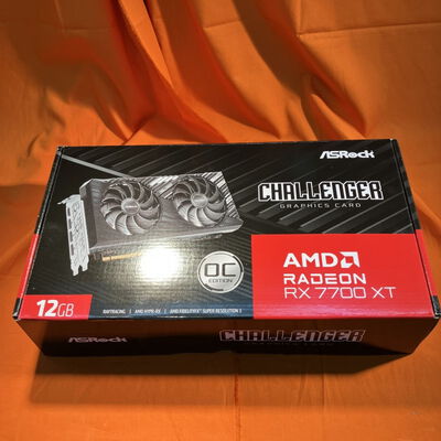【なんば店】中古  ASRock RX7700XT CL 12GO RX7700XT Challenger OC (RX7700XT 12G) 162739 