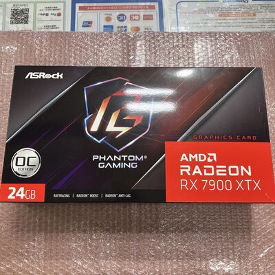【宮崎恒久店】中古  ASRock Radeon RX7900XTX Phantom Gaming 24GB OC 5160000567 