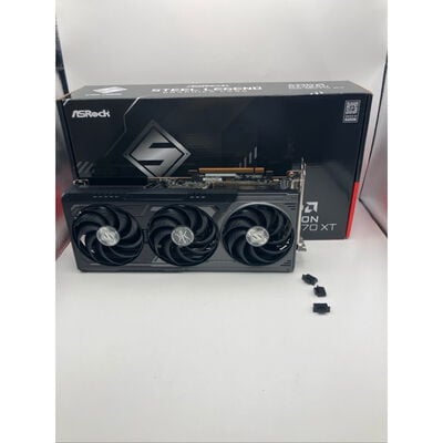 【仙台店】中古  ASRock RX9070XT SLD 16G Steel Legend Dark 16GB (RX9070XT 16G) 176936 