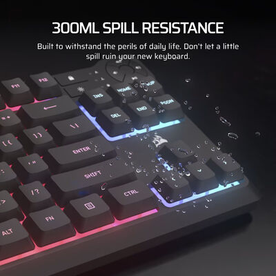 Corsair  K55 CORE TKL RGB CHR-9216065-JP (ブラック) 
