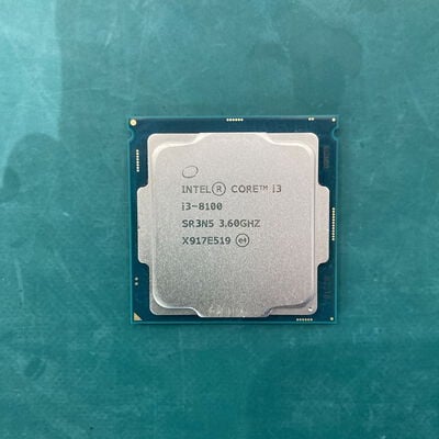 【浦添城間店(沖縄)】中古  INTEL Core i3 8100 (1151/3.60GHz/6M/C4/T4) 136202 