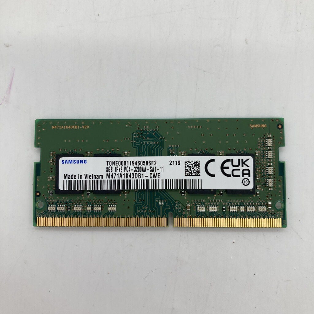 中古 PC4-25600 8GB ノート用(DDR4-3200) 158771 （358747