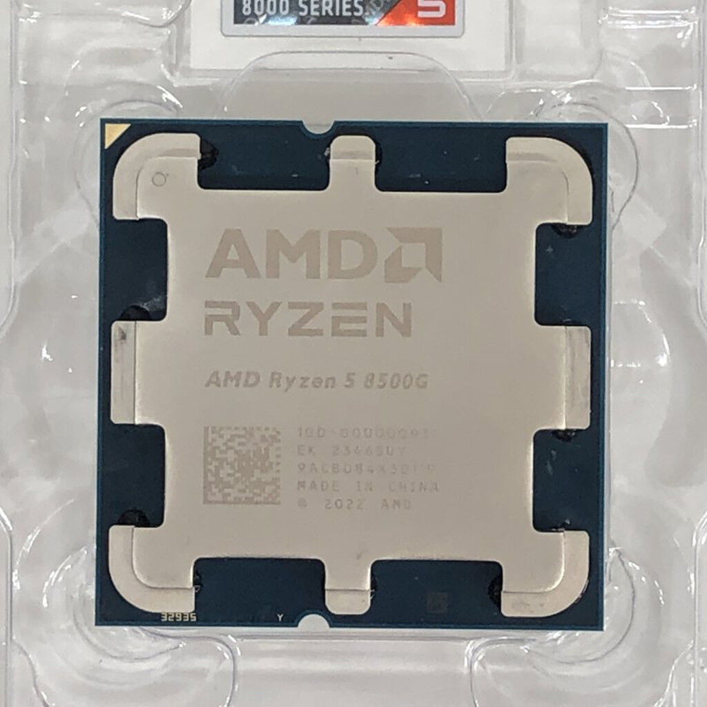 中古 AMD Ryzen 5 8500G (AM5/3.5GHz/22M/C6/T12/65W) 166433 （389228