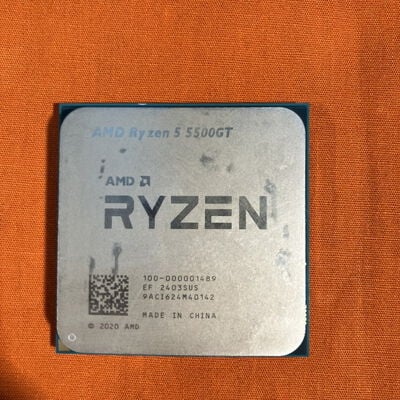 【なんば店】中古  AMD Ryzen 5 5500GT (AM4/3.6GHz/19M/C6/T12/65W) 3280021431 