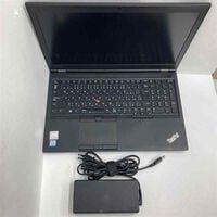 中古  Lenovo ThinkPad P52　20MAS12700 (Core i7 8750H/16GB/SSD512GB/-/NVIDIA Quadro P1000 4GB/15.6ｲﾝﾁ/1920x1080/Wi-Fi/WEBCAM/W11H64) 176658 