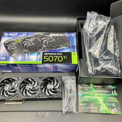 【大須店】中古  Palit NE7507T019T2-GB2031U(RTX5070Ti 16GB GamingPro-S) 188931 