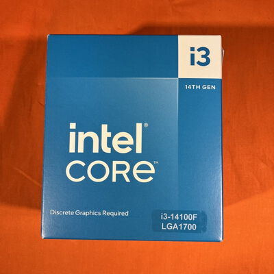 【なんば店】中古  INTEL Core i3 14100F (1700/3.5G/12M/C4/T8) 162956 