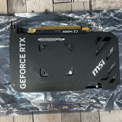 【広島店】中古  MSI GeForce RTX 4060 VENTUS 2X BLACK 8G OC (RTX4060 8GB) 158792 