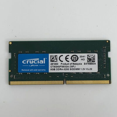 【津ラッツ店】中古  PC4-25600 8GB ノート用(DDR4-3200) 158771 