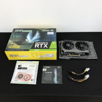 【長野稲里店】中古  ZOTAC GAMING GeForce RTX 3070 Twin Edge OC ZT-A30700H-10P (RTX3070 8G) 143904 