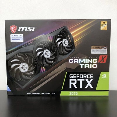 【長野稲里店】中古  MSI GeForce RTX 3070 GAMING X TRIO（RTX3070 8GB） 3480039411 