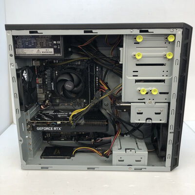 【徳島住吉店】中古  FRONTIER デスクトップPC (Ryzen 5 3600/32GB/SSD480GB/HDD2TB/RTX3060Ti/W11H) 1460030063 