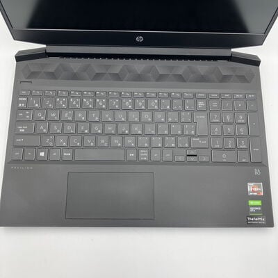 【なんば店】中古  HP Pavilion Gaming Laptop 15 (Ryzen 5 4600H/32GB/SSD512GB+HDD1TB/GTX1650/WLAN/15.6FHD) 3280023901 