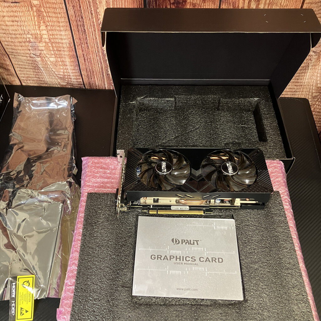 中古 Palit NE6166S018J9-1160A-1 （GTX1660SUPER 6GB） 3480037299