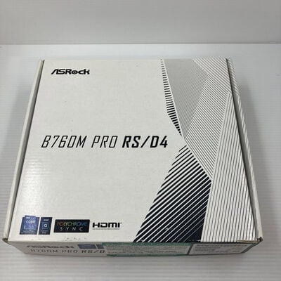 【秋葉原本店】中古  ASRock B760M Pro RS/D4 (B760 1700 mATX DDR4) 167297 