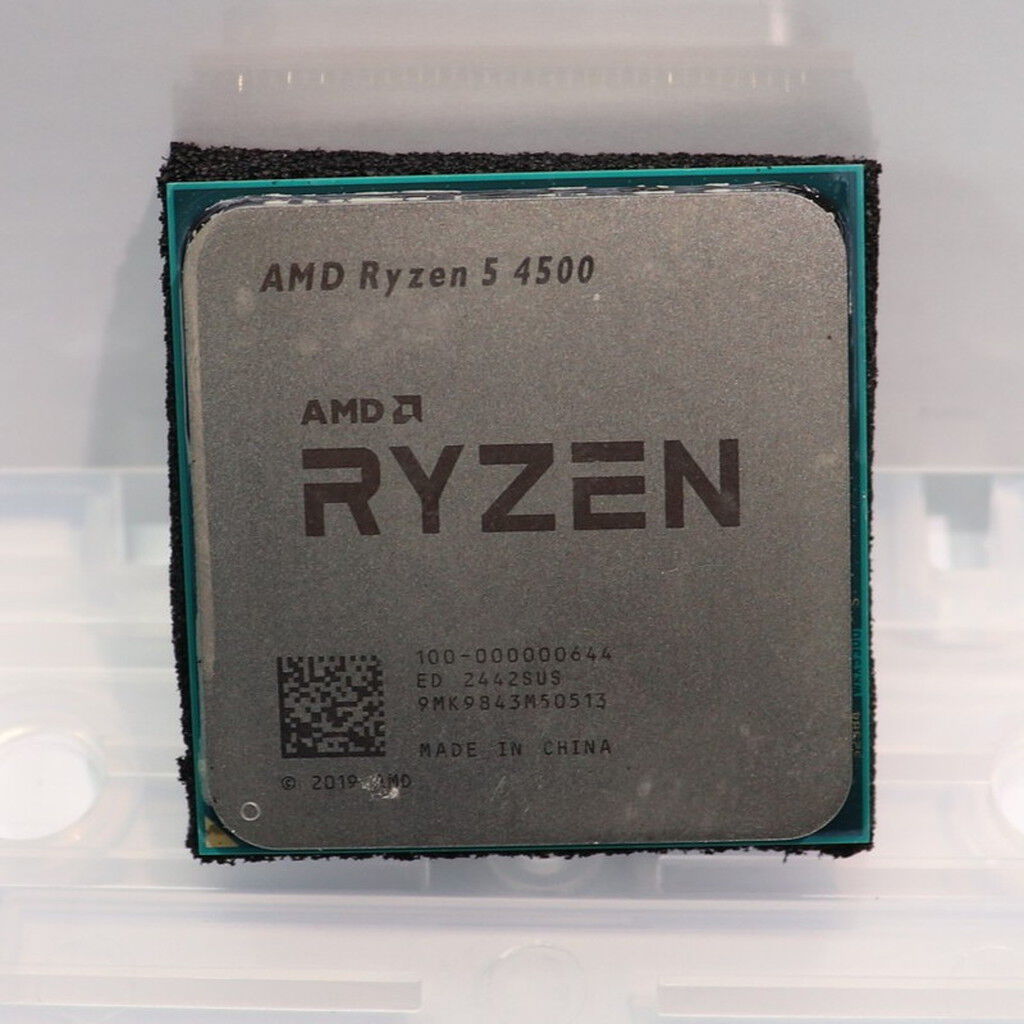 中古 AMD Ryzen 5 4500 (AM4/3.6GHz/11M/C6/T12/65W) 150745 （330708