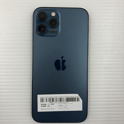 【秋葉原本店】中古  【au】Apple iPhone12 Pro Max 6.7インチ 128GB (パシフィックブルー)  MGCX3J/A 144088 