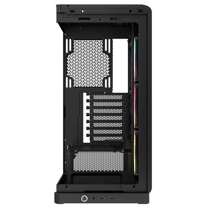 Corsair FRAME 4500X LX-R RGB iCUE LINK Panoramic Glass Black CC