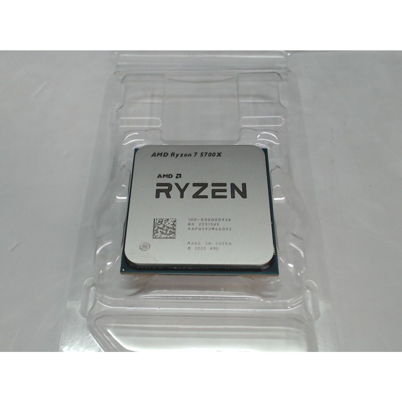 中古 AMD Ryzen 7 5700X (AM4/3.4GHz/36M/C8/T16/65W) 150182 （374197