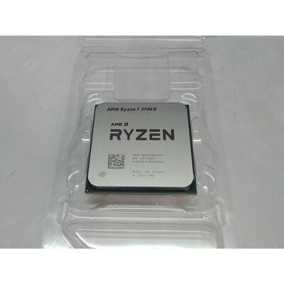 【前橋ｲﾝﾀｰｱｶﾏﾙ店】中古  AMD Ryzen 7 5700X (AM4/3.4GHz/36M/C8/T16/65W) 150182 