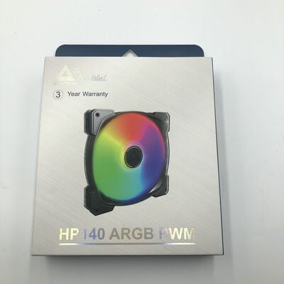 【水戸赤塚店】中古  MONTECH HP140 ARGB PWM (B)(140mm 1pack BK) 4680002355 