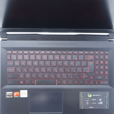 【通販センター】中古  MSI Bravo 15-B5DD-029JP (Ryzen 7 5800H/16GB/Radeon RX 5500M 4GB) 202841 