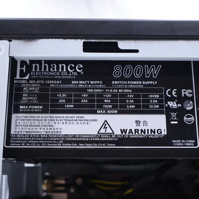 【通販センター】中古  THIRDWAVE Monarch EA(Intel Core i9 9900K/32GB DDR4 (PC4)/SSD500GB/BD-RE/NVIDIA GeForce GTX 1660 6GB/W11H64 MAR) 203559 