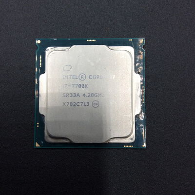 【秋葉原本店】中古  INTEL Core i7-7700K (1151/4.20GHz/8M/C4/T8) 133190 
