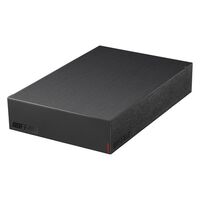 BUFFALO  HD-LE6U3-BB (USB3.2 外付HDD 6TB ブラック) 
