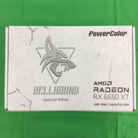 中古  PowerColor Hellhound Radeon RX6650XT Spectral White(RX6650XT 8GB) 3170006701 