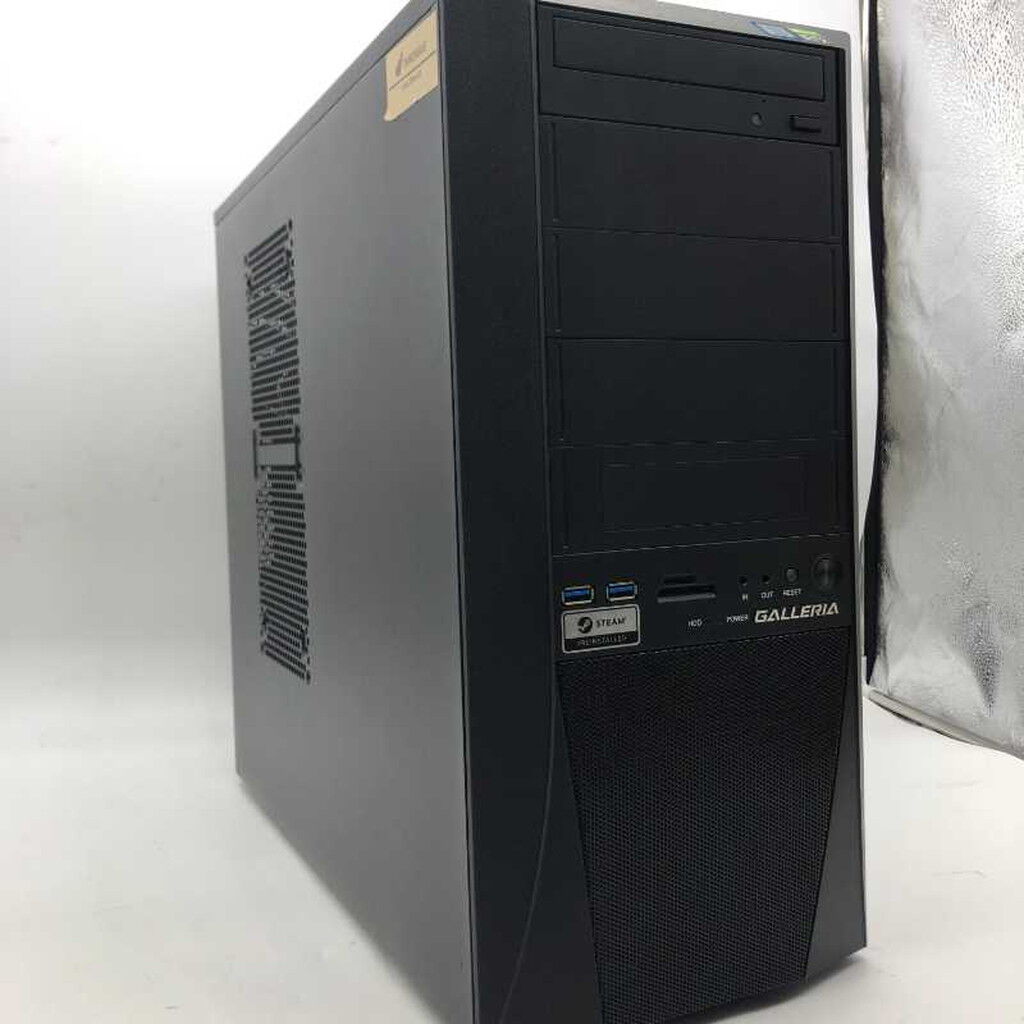 中古 THIRDWAVE GALLERIA XZ (i9 9900KF/16GB/SSD1TB/Mt/RTX2070