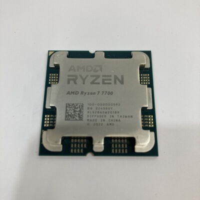 【神戸・三宮店】中古  AMD Ryzen 7 7700 (AM5/3.8GHz/40M/C8/T16/65W) 154483 