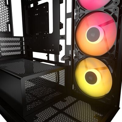 Corsair  2800X RS-R ARGB Black CC-9011347-WW (MicroATX ガラスパネル ブラック) 