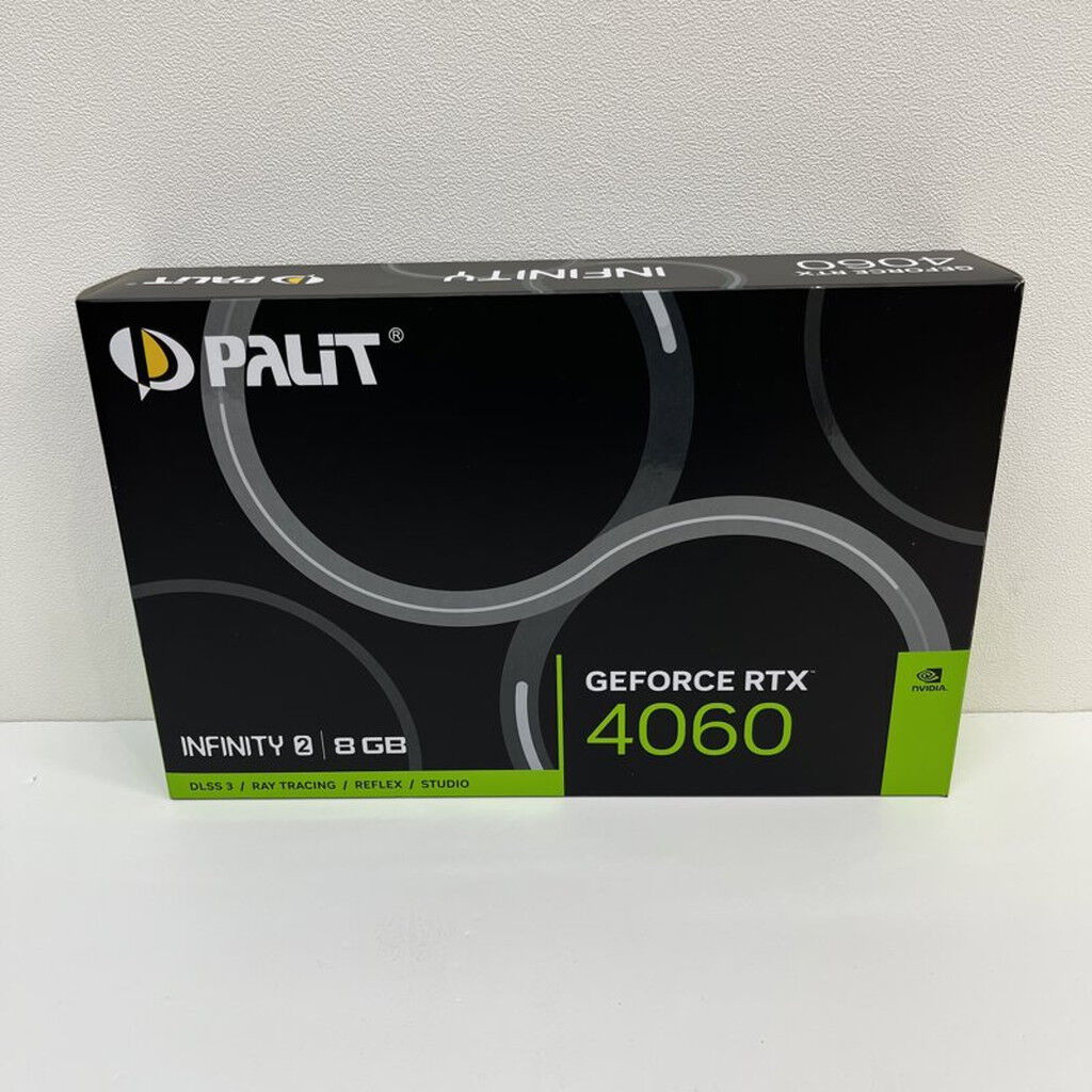 中古 Palit NE64060019P1-1070L(RTX4060 8G Infinity 2) 175580