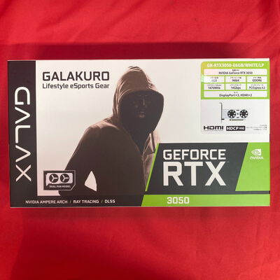 【千葉店】中古  玄人志向 GK-RTX3050-E6GB/WHITE/LP (RTX3050 6GB) 166371 