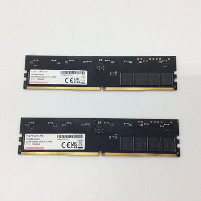 【浜松店】中古  32GB 2枚組(合計64GB) PC5-38400/DDR5-4800 デスクトップ用 190871 