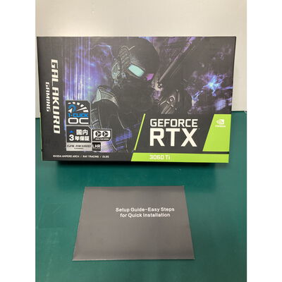 【富山本郷店】中古  【LHR版】玄人志向 GG-RTX3060Ti-E8GB/DF/LHR (RTX3060Ti 8GB) 146431 